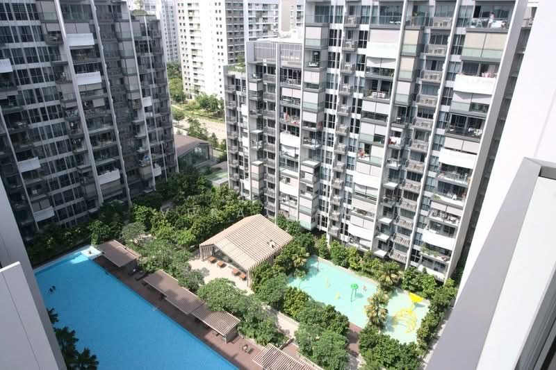 The Alps Residences, 107 Tampines Street 86, 1 Bedroom, 506 sqft, Condominium For Rent, by Vera Wang, 60241987 - View from Balcony - PropertyGuru.com.sg