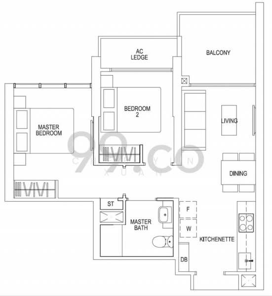 Parc Riviera, 103 West Coast Vale, Room Rental, 150 sqft, Condominium For Rent, by Chee Yun Xuan, 60242175 - PropertyGuru.com.sg