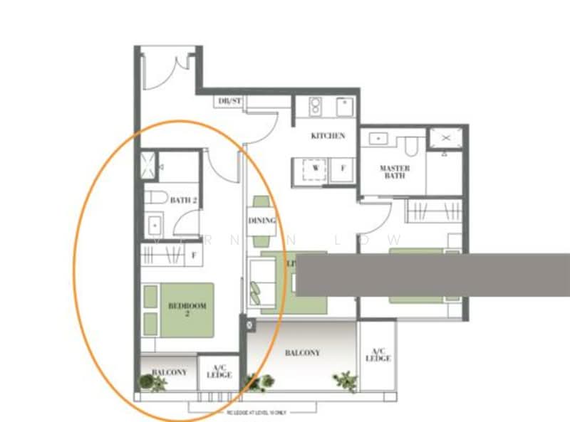 Botanique at Bartley, 223 Upper Paya Lebar Road, Studio, 310 sqft, Condominium For Rent, by Vernon Low, 60242256 - PropertyGuru.com.sg