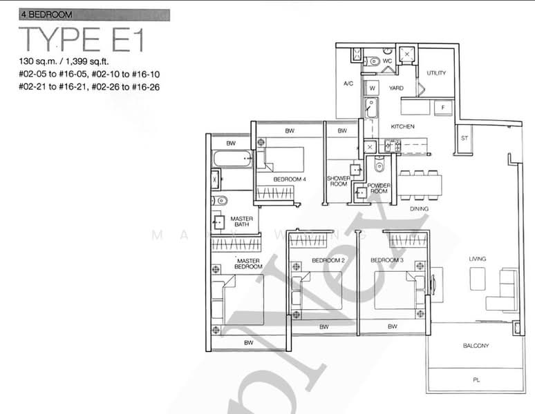Caspian, 54 Lakeside Drive, 4 Bedrooms, 1,399 sqft, Condominium For Rent, by Maxx Wong, 60242352 - PropertyGuru.com.sg