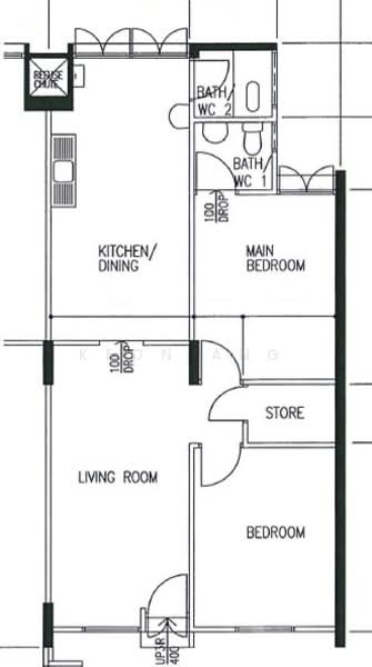 121 Ang Mo Kio Avenue 3 HDB Flat For Sale at S$ 380,000 | PropertyGuru Singapore
