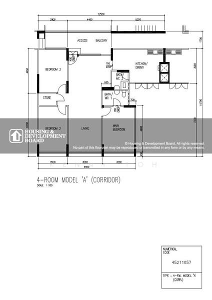 104 Jalan Rajah, 104 Jalan Rajah, 3 Bedrooms, 1,109 sqft, HDB Flat For Sale, by Kenny Toh, 60242772 - PropertyGuru.com.sg