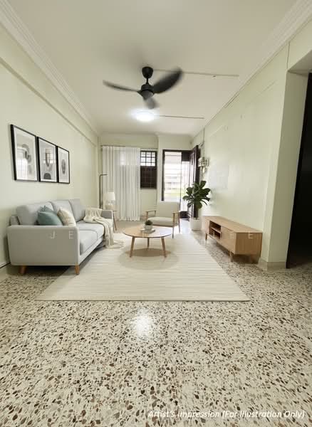 Artist Impression of the Living Room