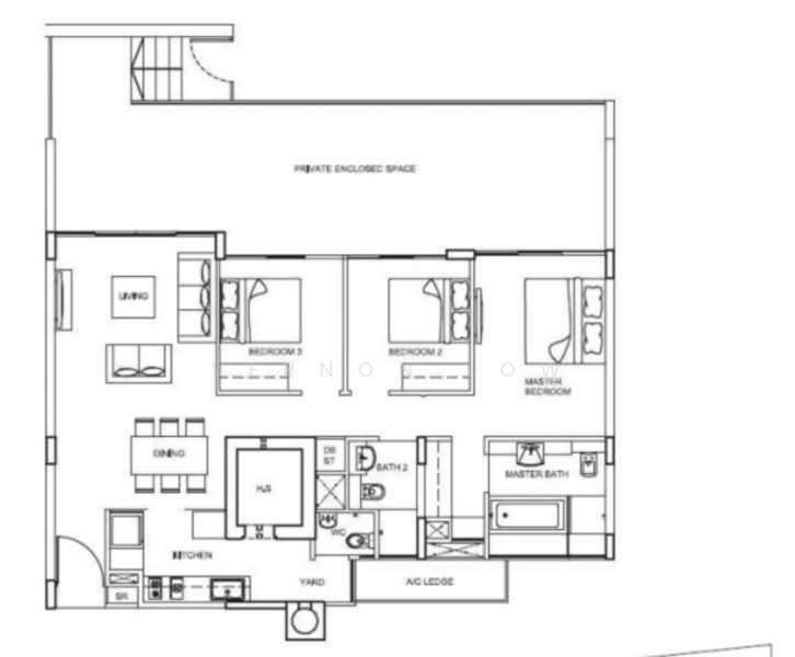 The Peak @ Balmeg, 17 Balmeg Hill, 3 Bedrooms, 1,507 sqft, Condominium For Rent, by Vernon Low, 60242969 - PropertyGuru.com.sg