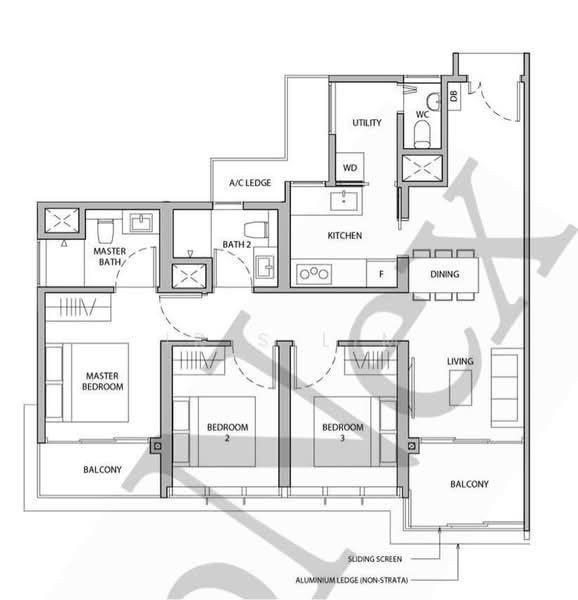 Dairy Farm Residences, 12 Dairy Farm Lane, 3 Bedrooms, 1,012 sqft, Condominium For Rent, by Iris Lim, 60243003 - PropertyGuru.com.sg