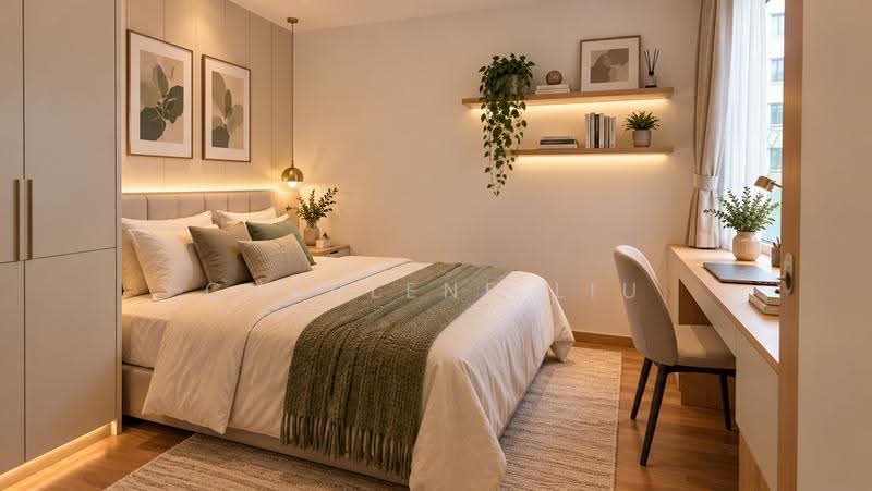 The Quintet, 40 Choa Chu Kang Street 64, Dairy Farm / Bukit Panjang / Choa Chu Kang, 3 Bedrooms, 1,259 sqft, Executive Condominium For Sale, by Charlene Liu, 60243037 - Bedroom - PropertyGuru.com.sg