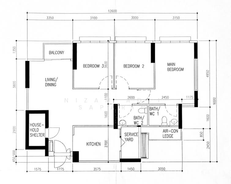 287A Compassvale Crescent, 287A Compassvale Crescent, 3 Bedrooms, 1,033 sqft, HDB Flat For Sale, by Nizam Adli Saparin, 60243430 - PropertyGuru.com.sg