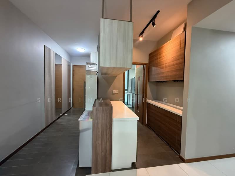 Double Bay Residences, 19C Simei Street 4, 3 Bedrooms, 1,367 sqft, Condominium For Sale, by Serbina Goh Goh, 60243821 - Kitchen - PropertyGuru.com.sg