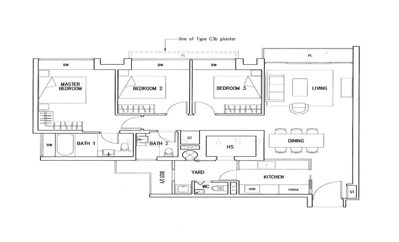 One Devonshire, 1 Devonshire Road, 3 Bedrooms, 1,195 sqft, Condominium For Sale, by Keon Ang, 60243832 - PropertyGuru.com.sg