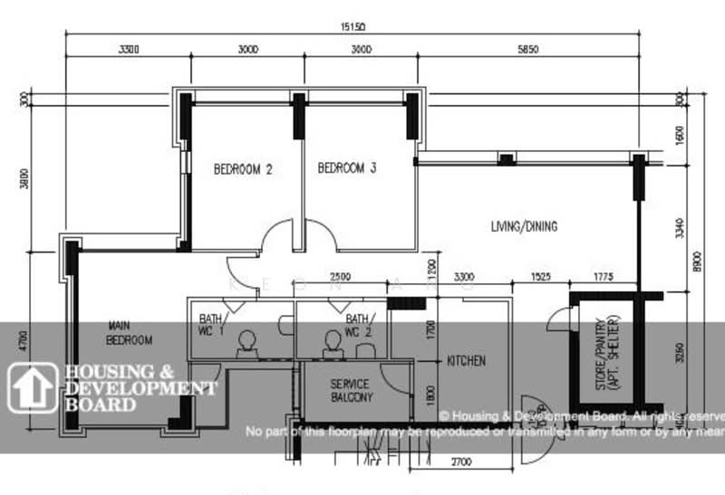 699C Hougang Street 52, 699C Hougang Street 52, 3 Bedrooms, 1,076 sqft, HDB Flat For Sale, by Keon Ang, 60243851 - PropertyGuru.com.sg