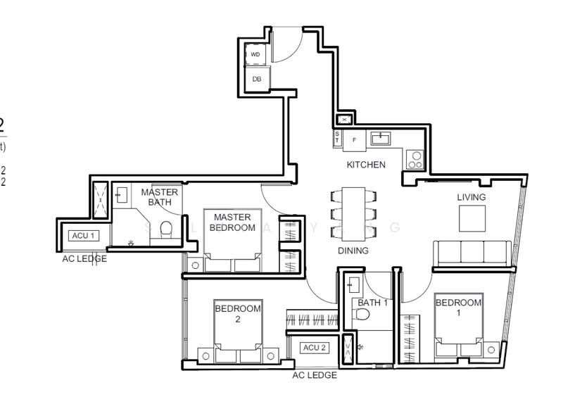 Artisan 8, 8 Sin Ming Road, 3 Bedrooms, 1,023 sqft, Apartment For Sale, by Silvia Yang, 60243879 - PropertyGuru.com.sg
