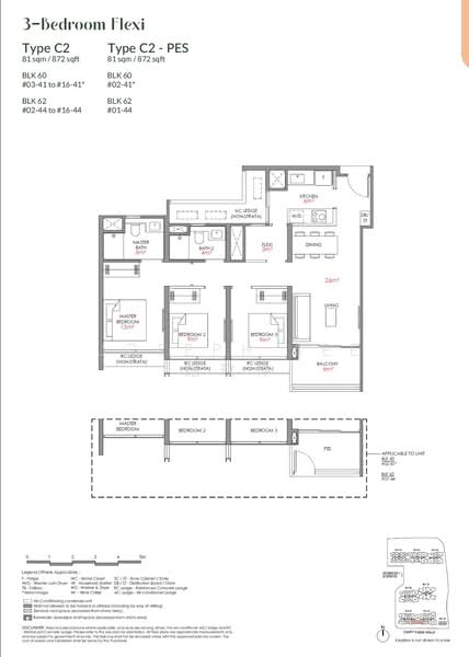 Narra Residences, 50 Dairy Farm Walk, 3 Bedrooms, 872 sqft, Condominium For Sale, by Joseph See 施玟仲, 60243900 - PropertyGuru.com.sg