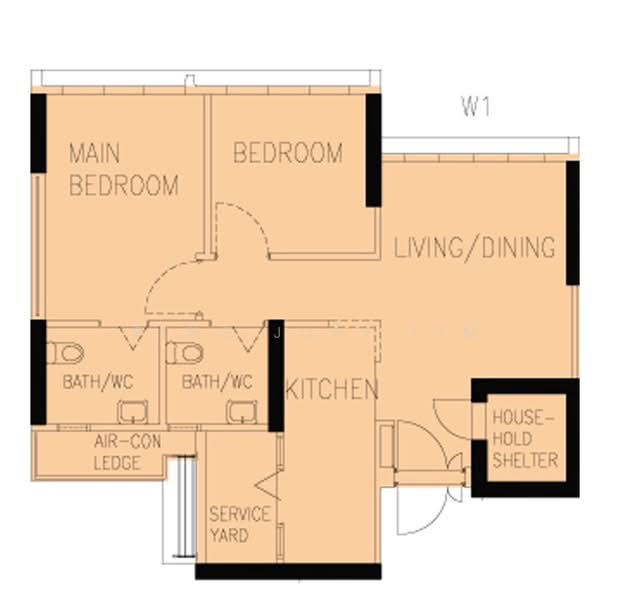547A Bedok North Avenue 1, 547A Bedok North Avenue 1, 2 Bedrooms, 731 sqft, HDB Flat For Sale, by Peng Juay Lim, 60244150 - PropertyGuru.com.sg