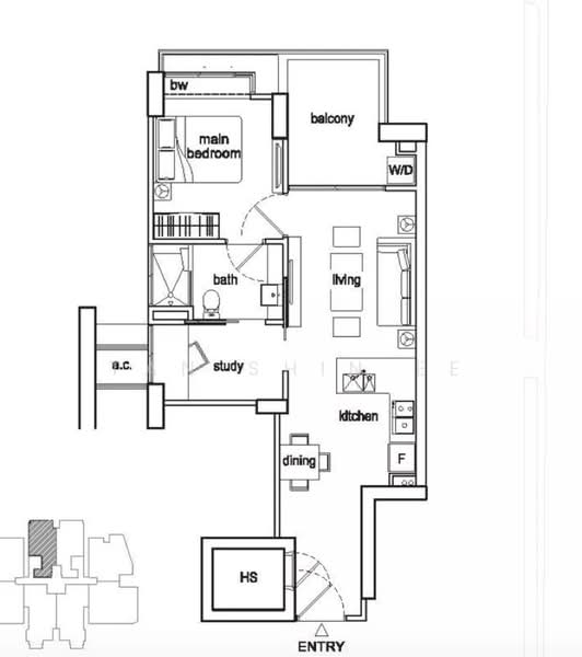 Beacon Heights, 8 Mar Thoma Road, 1 Bedroom, 667 sqft, Condominium For Rent, by Tan Shin Ee, 60244239 - PropertyGuru.com.sg