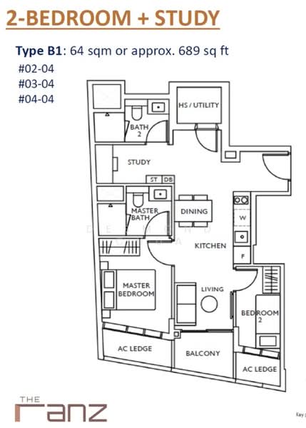 The Ranz, 109 Rangoon Road, 2 Bedrooms, 689 sqft, Apartment For Sale, by Desmond Chua, 60244346 - PropertyGuru.com.sg