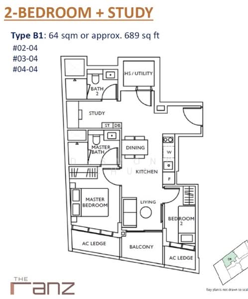 The Ranz, 109 Rangoon Road, 2 Bedrooms, 689 sqft, Apartment For Sale, by Desmond Chua, 60244346 - PropertyGuru.com.sg