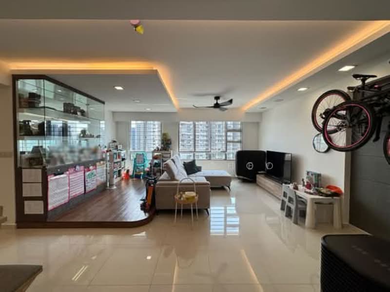 451A Sengkang West Way, 451A Sengkang West Way, 3 Bedrooms, 1,195 sqft, HDB Flat For Sale, by Colin Choo, 60244415 - Living Room - PropertyGuru.com.sg