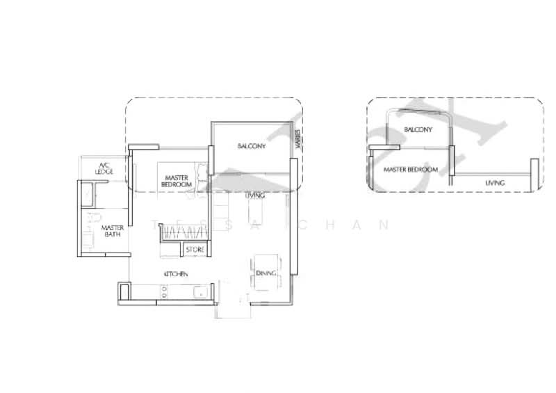 Terrasse, 23 Terrasse Lane, 1 Bedroom, 506 sqft, Condominium For Rent, by Tessa Chan, 60244503 - PropertyGuru.com.sg