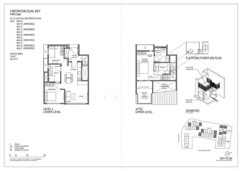 Parksuites, 26 Holland Grove Road, 3 Bedrooms, 1,421 sqft, Condominium For Sale, by Faith Toh, 60244568 - PropertyGuru.com.sg