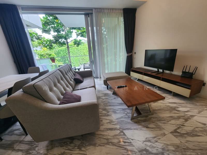 Reflections at Keppel Bay, 1 Keppel Bay View, 2 Bedrooms, 1,055 sqft, Condominium For Rent, by William Zhang, 60244622 - Living Room - PropertyGuru.com.sg