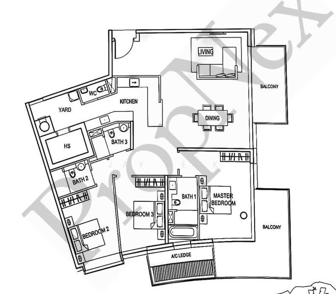 Reflections at Keppel Bay, 1 Keppel Bay View, 3 Bedrooms, 1,905 sqft, Condominium For Sale, by JAY PECK, 60244695 - PropertyGuru.com.sg