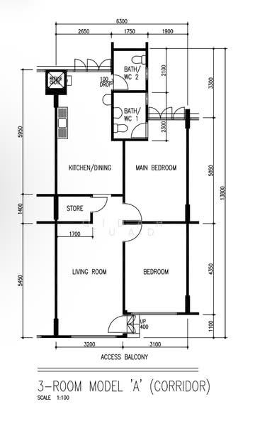 283 Yishun Avenue 6, 283 Yishun Avenue 6, 2 Bedrooms, 796 sqft, HDB Flat For Sale, by Qidah Fuad, 60244706 - PropertyGuru.com.sg