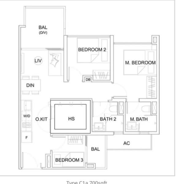 Uptown @ Farrer, 2 Perumal Road Singapore, 3 Bedrooms, 700 sqft, Condominium For Sale, by Paul Teo, 60244727 - PropertyGuru.com.sg