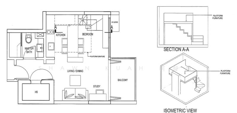 Seahill, 103 West Coast Crescent, 1 Bedroom, 506 sqft, Condominium For Sale, by Shawn Kuah 柯智勇, 60244776 - PropertyGuru.com.sg