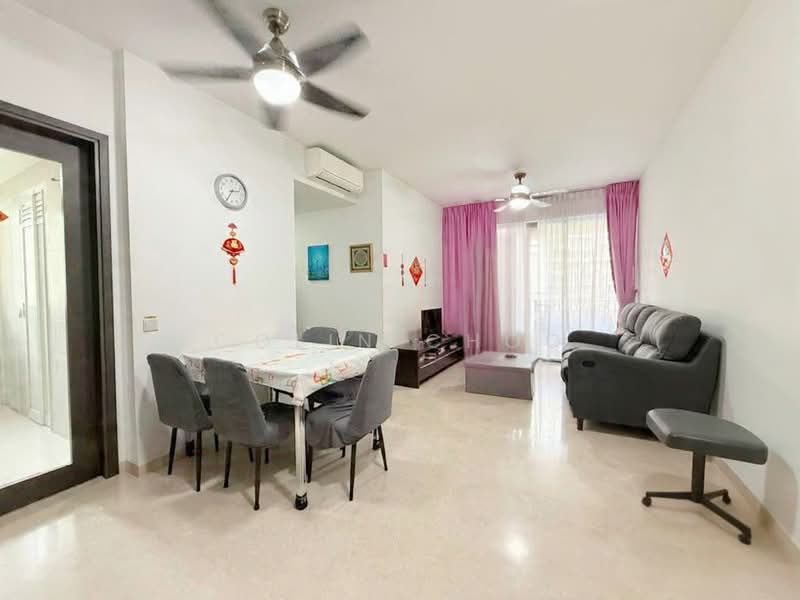 RiverTrees Residences, 29 Fernvale Close, 3 Bedrooms, 1,119 sqft, Condominium For Sale, by Colin Choo, 60244856 - Living Room - PropertyGuru.com.sg