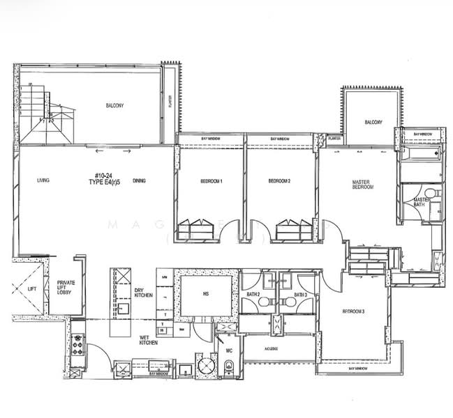 Floridian, 965 Bukit Timah Road, 4 Bedrooms, 2,347 sqft, Condominium For Sale, by Maggie Yang (楊子萱）, 60244980 - PropertyGuru.com.sg