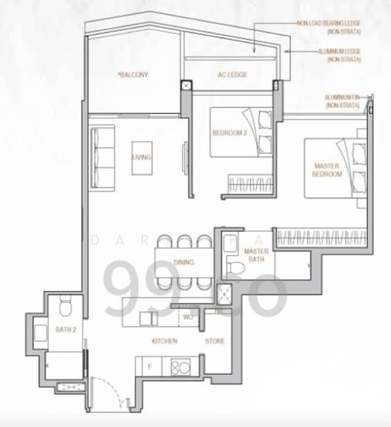 Perfect Ten, 323 Bukit Timah Road, 2 Bedrooms, 786 sqft, Condominium For Sale, by Daryl Haw, 60245040 - PropertyGuru.com.sg
