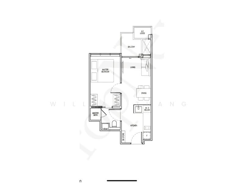 Hill House, 10A-11 Institution Hill, 10B, 1 Bedroom, 431 sqft, Condominium For Rent, by William Zhang, 60245081 - PropertyGuru.com.sg