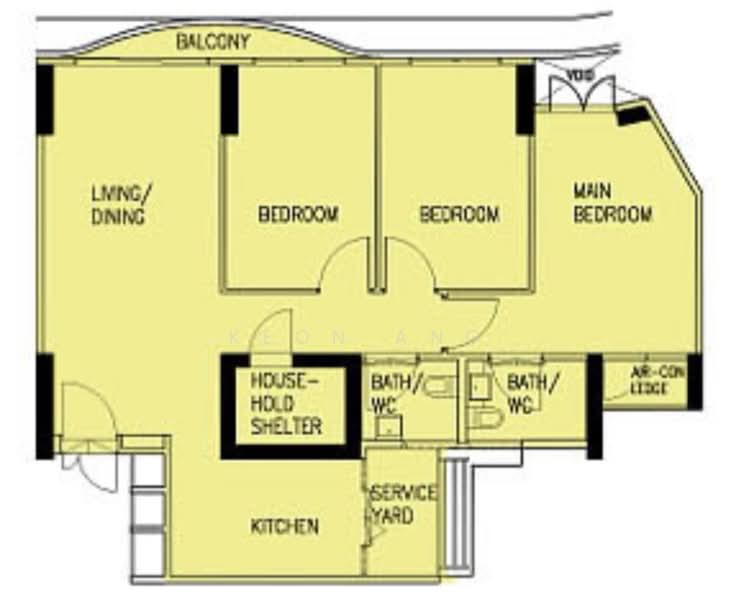 310A Punggol Walk, 310A Punggol Walk, 3 Bedrooms, 990 sqft, HDB Flat For Rent, by Keon Ang, 60245223 - PropertyGuru.com.sg