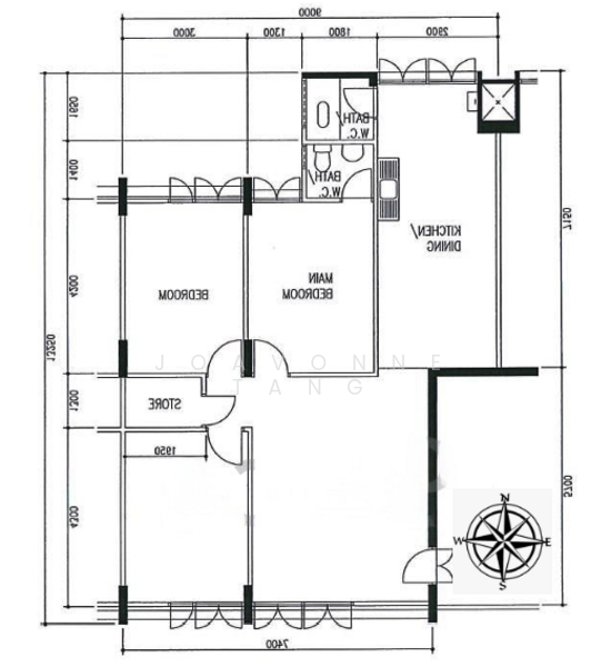 609 Clementi West Street 1, 609 Clementi West Street 1, 3 Bedrooms, 990 sqft, HDB Flat For Sale, by Joavonne Tang, 60245277 - PropertyGuru.com.sg