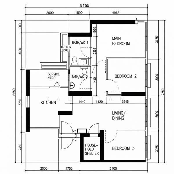 53 Strathmore Avenue, 53 Strathmore Avenue, 3 Bedrooms, 936 sqft, HDB Flat For Sale, by Zack Tan, 60245284 - PropertyGuru.com.sg
