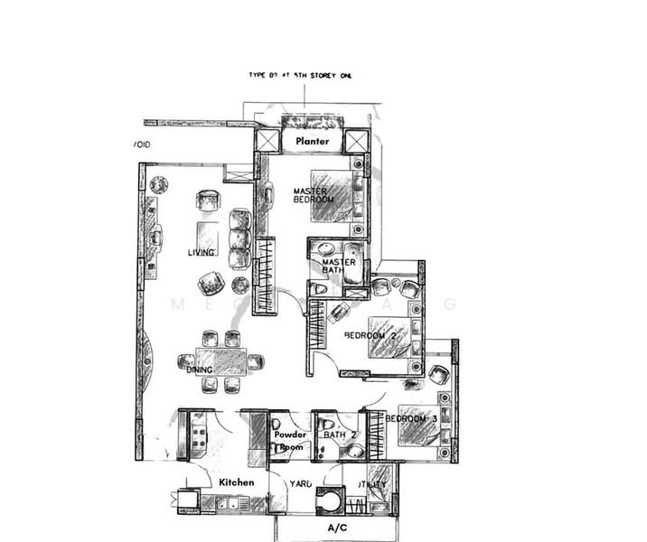 27 HAZEL PARK TERRACE, Hazel Park Terrace, 3 Bedrooms, 1,324 sqft, Condominium For Sale, by Megah Yang, 60245299 - PropertyGuru.com.sg