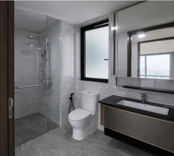 Normanton Park, 61 Normanton Park, 3 Bedrooms, 947 sqft, Condominium For Rent, by Cindy Sim, 60245366 - Bathroom - PropertyGuru.com.sg