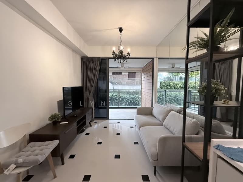 Sophia Hills, 25 Mount Sophia, 2 Bedrooms, 570 sqft, Condominium For Rent, by Glynis Tan, 60245372 - Living Room - PropertyGuru.com.sg
