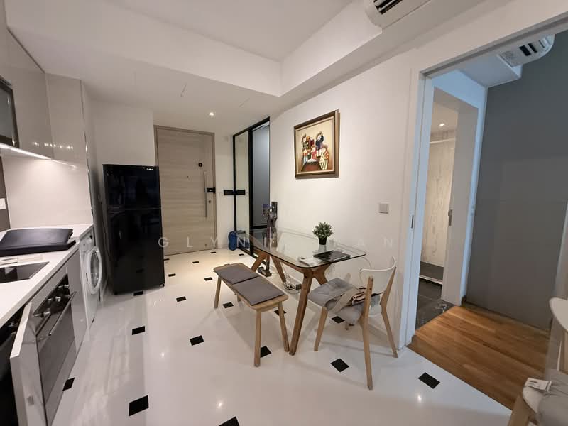 Sophia Hills, 25 Mount Sophia, 2 Bedrooms, 570 sqft, Condominium For Rent, by Glynis Tan, 60245372 - Kitchen - PropertyGuru.com.sg