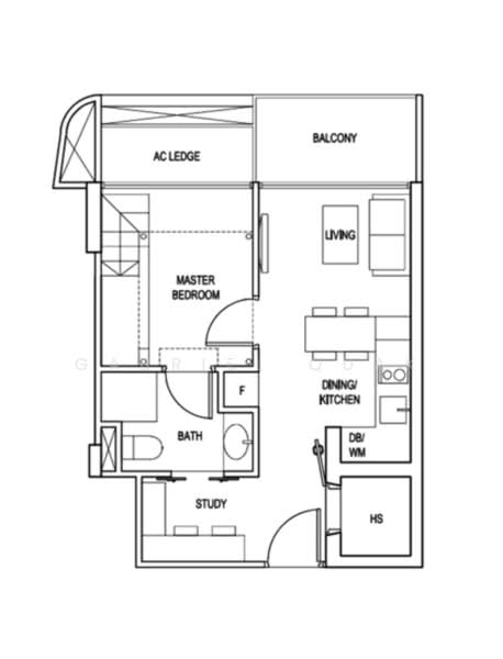 Spottiswoode Suites, 16 Spottiswoode Park Road, 1 Bedroom, 441 sqft, Condominium For Sale, by Gabriel Quak, 60245383 - PropertyGuru.com.sg