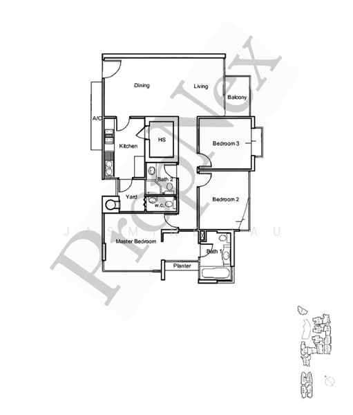 Sunville, 20 Saint Michael's Road, 3 Bedrooms, 1,173 sqft, Apartment For Sale, by Jasmine Lau, 60245423 - PropertyGuru.com.sg
