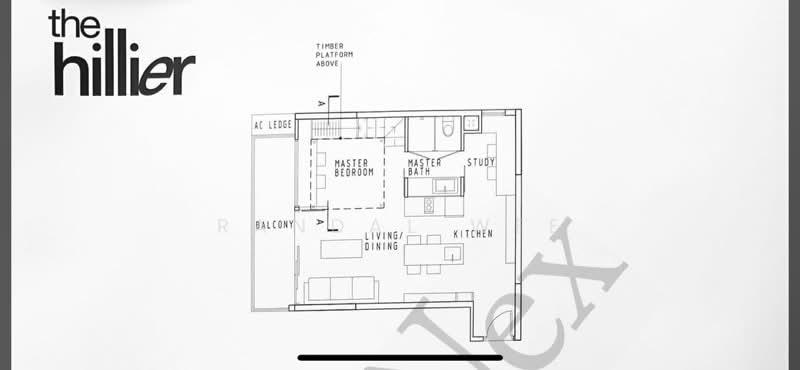 The Hillier, 6 Hillview Rise, 1 Bedroom, 680 sqft, Condominium For Rent, by Randal Wee, 60245541 - PropertyGuru.com.sg
