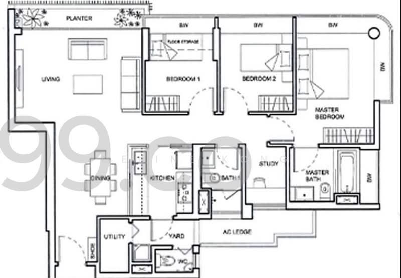 NV Residences, 91 Pasir Ris Grove, 4 Bedrooms, 1,227 sqft, Condominium For Sale, by Celine Kong, 60245562 - PropertyGuru.com.sg