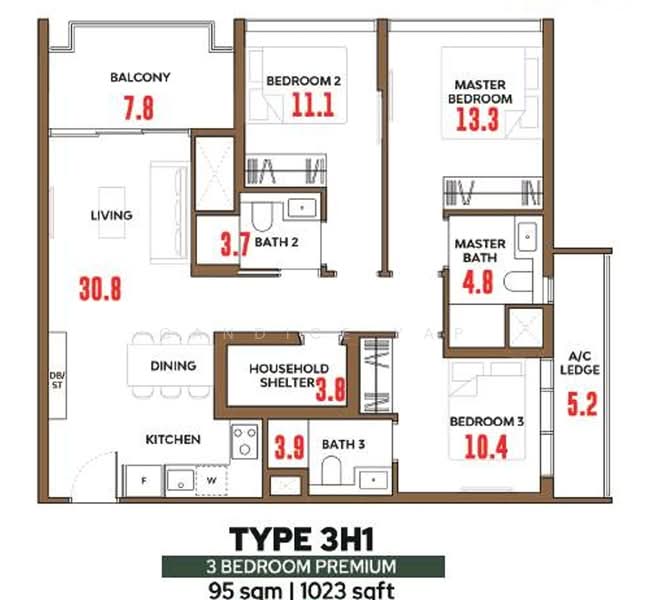 The Collective At One Sophia, 1A Sophia Road, 3 Bedrooms, 1,023 sqft, Condominium For Sale, by Candice Yap, 60245592 - PropertyGuru.com.sg