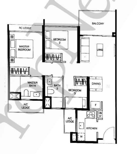 Le Quest, 8 Bukit Batok Street 41, 3 Bedrooms, 818 sqft, Condominium For Sale, by Kenneth Tan, 60245613 - PropertyGuru.com.sg