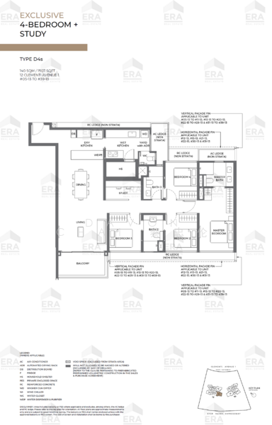 ELTA, 12 Clementi Avenue 1, 4 Bedrooms, 1,507 sqft, Condominium For Sale, by Davon Chai 蔡忠伦, 60245668 - PropertyGuru.com.sg