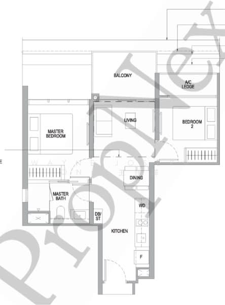 Whistler Grand, 107 West Coast Vale, 2 Bedrooms, 603 sqft, Condominium For Rent, by Wayne Joseph Ong 王伟洋, 60245815 - PropertyGuru.com.sg