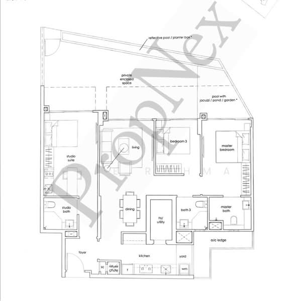 Heron Bay, 51 Upper Serangoon View, 1 Bedroom, 300 sqft, Executive Condominium For Rent, by Rozie Rohman, 60245826 - PropertyGuru.com.sg