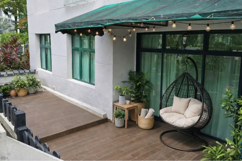 Hillview Green, 61 Hume Avenue, 2 Bedrooms, 1,173 sqft, Condominium For Sale, by Karina Lee, 60246173 - Patio - PropertyGuru.com.sg