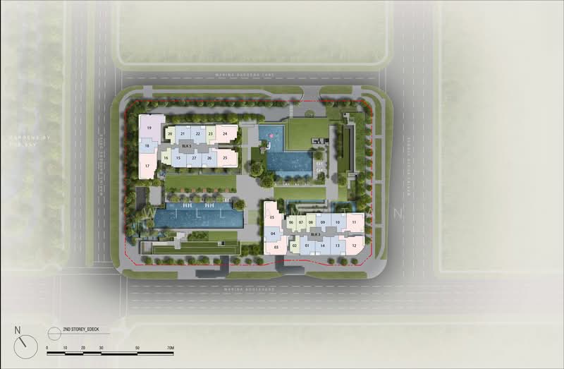 One Marina Gardens, 3 Marina Gardens Lane, 3 Bedrooms, 904 sqft, Condominium For Sale, by William Tan, 60246219 - PropertyGuru.com.sg